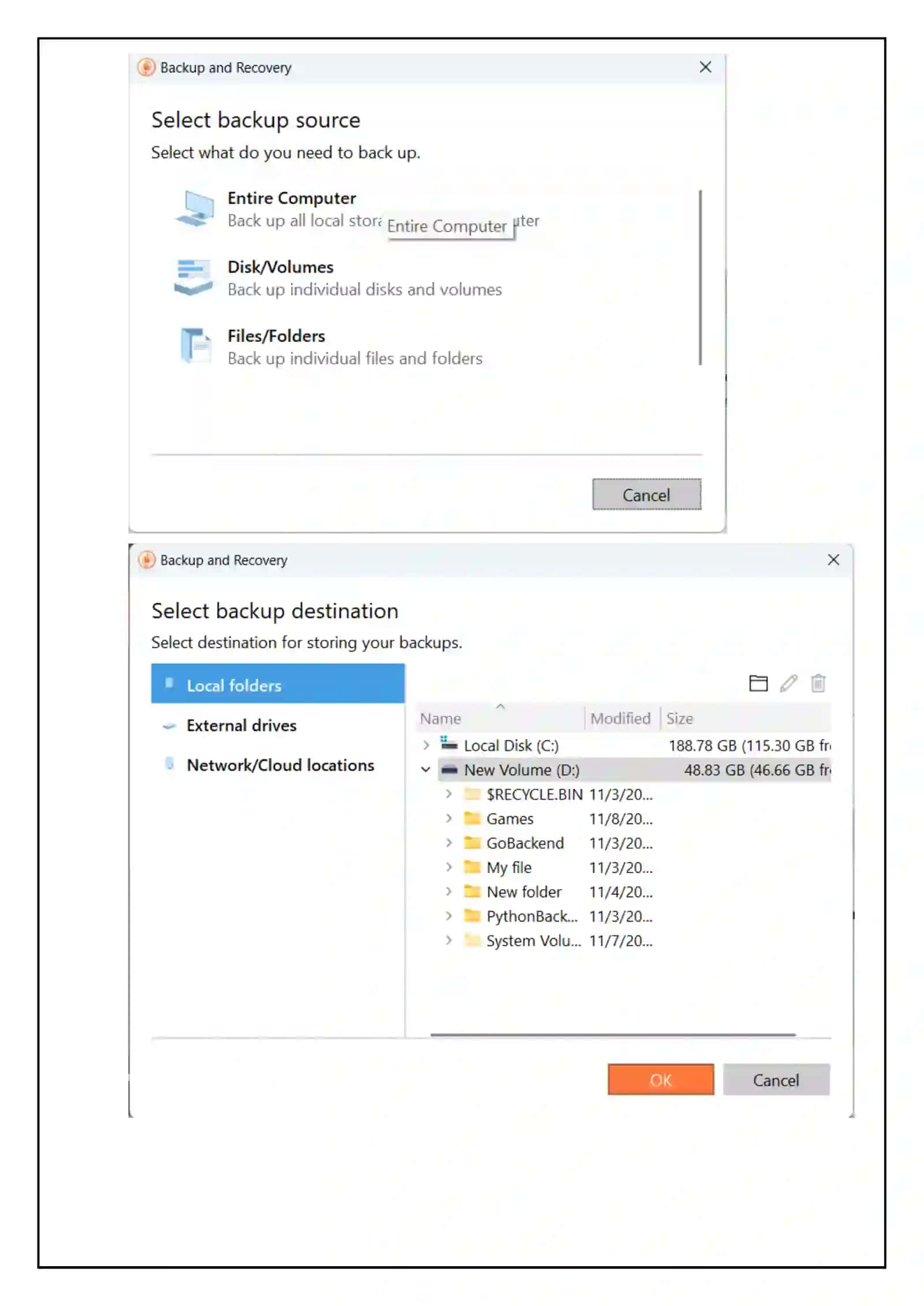 Paragon Drive Backup dasturiy ta’minotlari 4