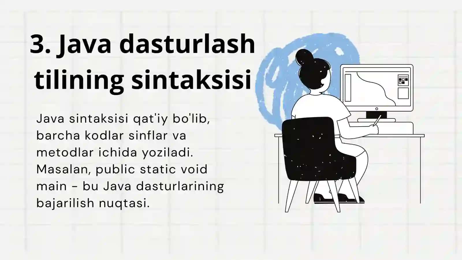 Java dasturlash tili tushunchalari 4