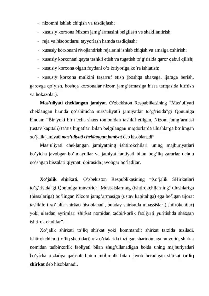 Korxona daromadlari va foydasini maksimallashtirish 4
