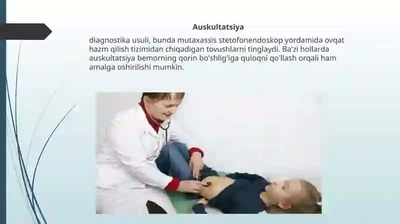 Oshqozon-ichak faoliyatini tekshirish usullari 4