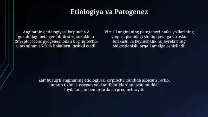 Anginalarning ta'rifi va davolash 4