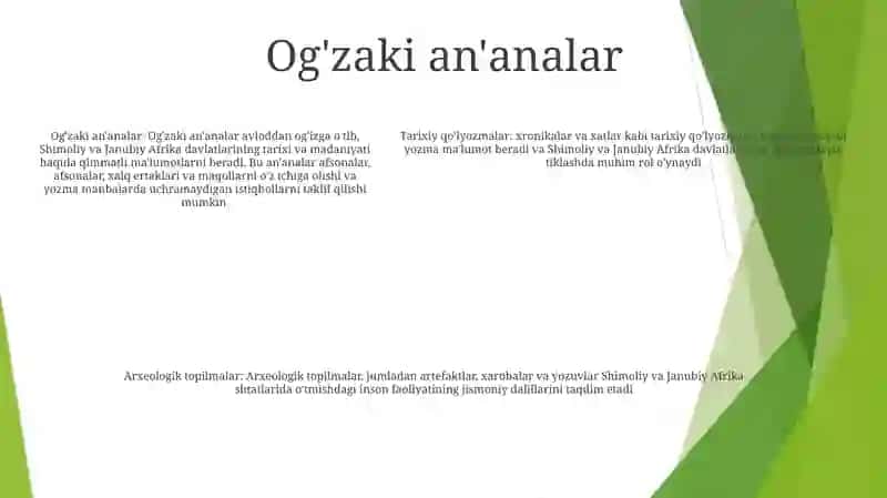 Arxeologik artefaktlar Janubiy va Shimoliy Afrikadagi tarixdan oldingi hayotni ochib beradi 4