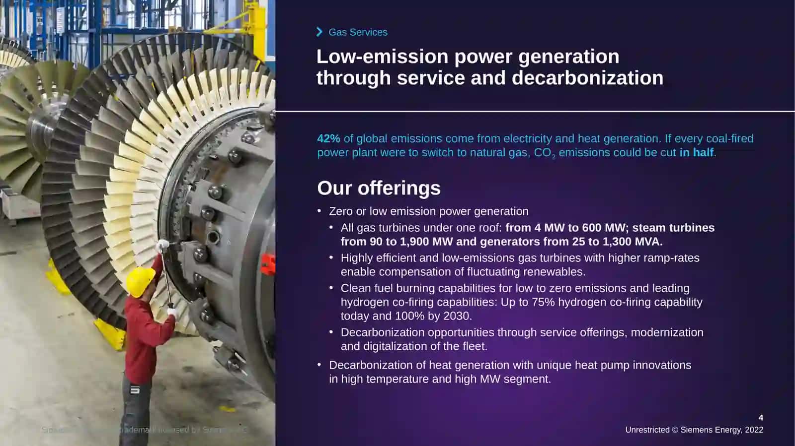 Latest development of combined cycle power plant technology as key lever for the Energy Transition 4