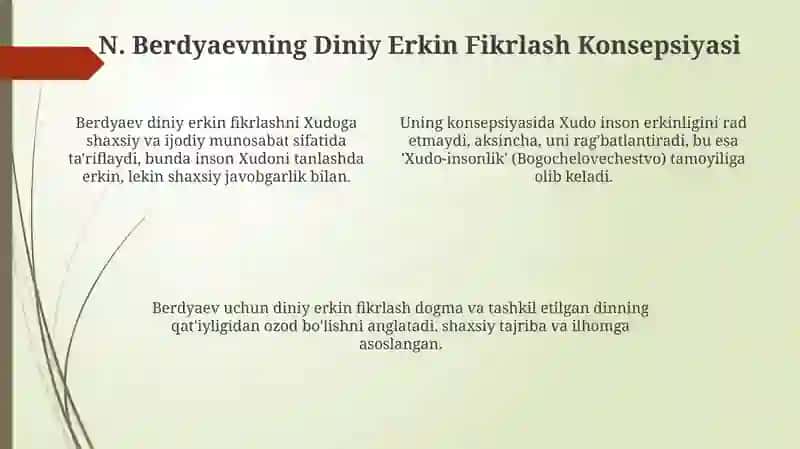 Diniy Erkin Fikrlash: Ta'rif, Tamoyillar va Tanqid 4