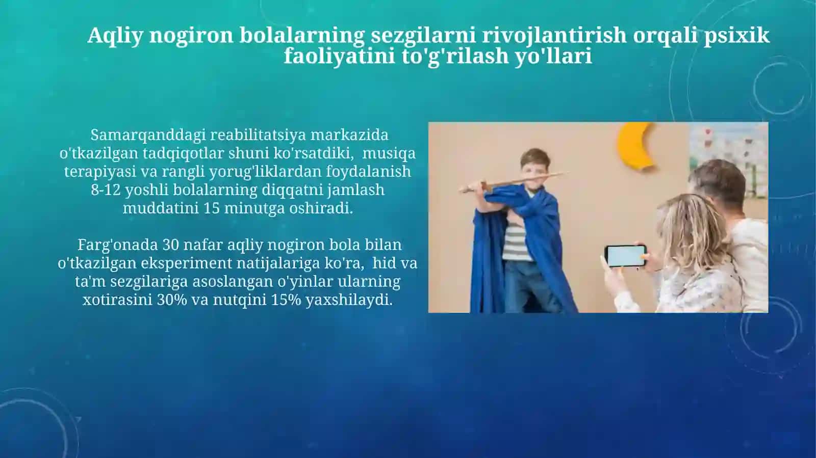 Aqli zaif bolalarni sensor tarbiya asosida psixik faoliayatini korreksion rivojlantirishyo‘llari 4