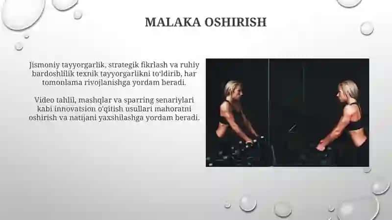 Kurash turlari mashg’ulotlari jarayonida o’rgatish uslublari 4