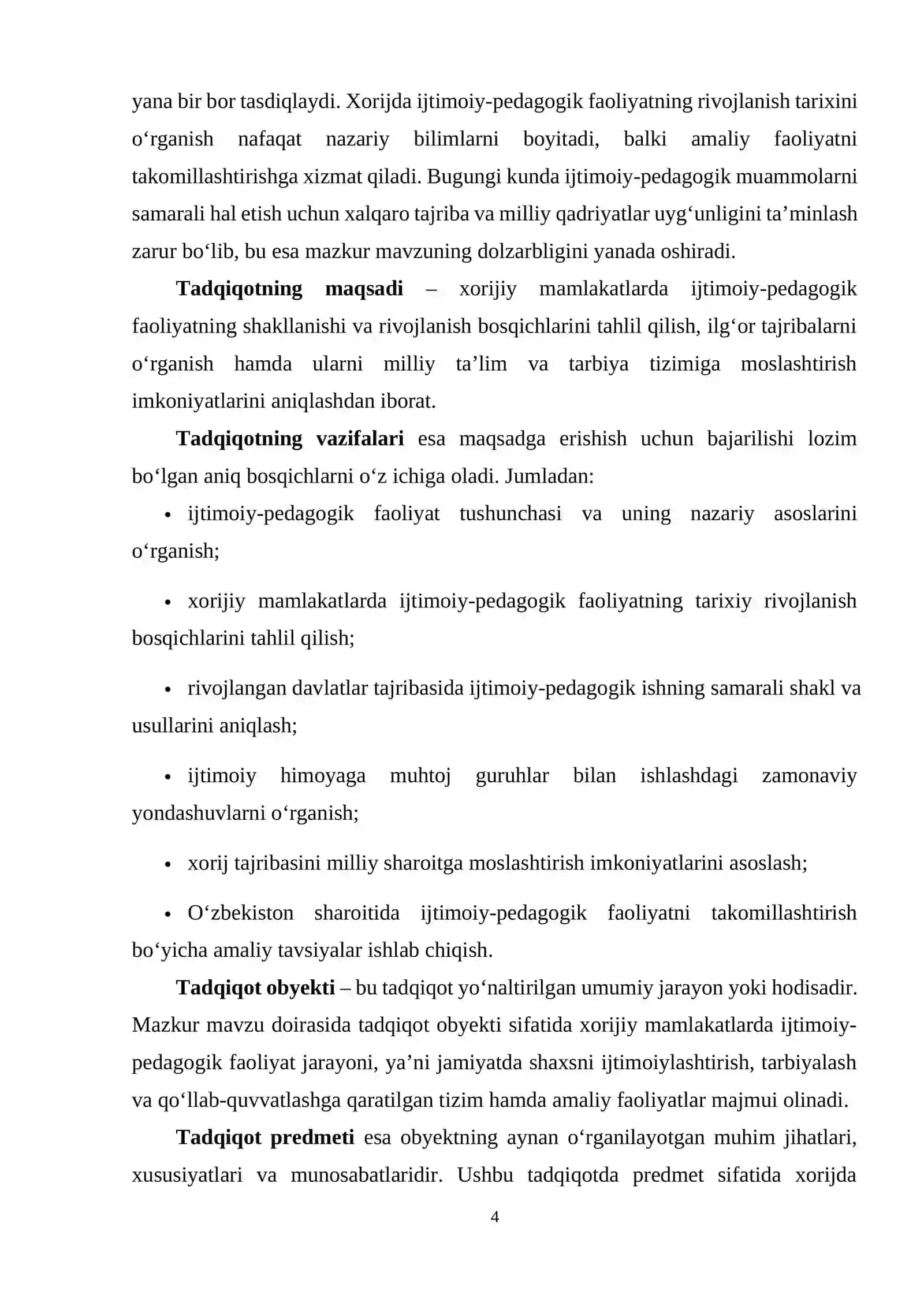 Xorijda ijtimoiy-pedagogik faoliyatning rivojlanish tarixi 4