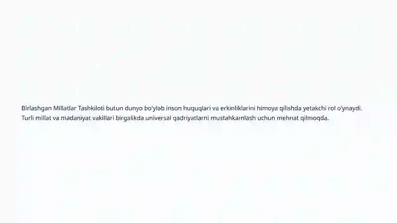 Inson huquqlari va erkinliklari: Asosiy qadriyatlar va himoya 4