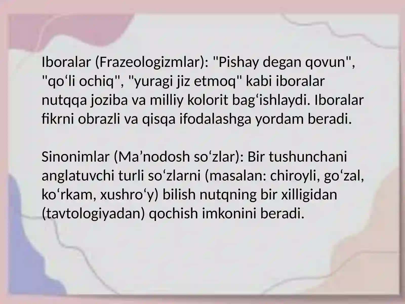 Nutqining boyligi 4