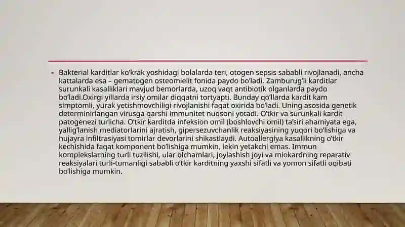 Norevmatik karditlar 4
