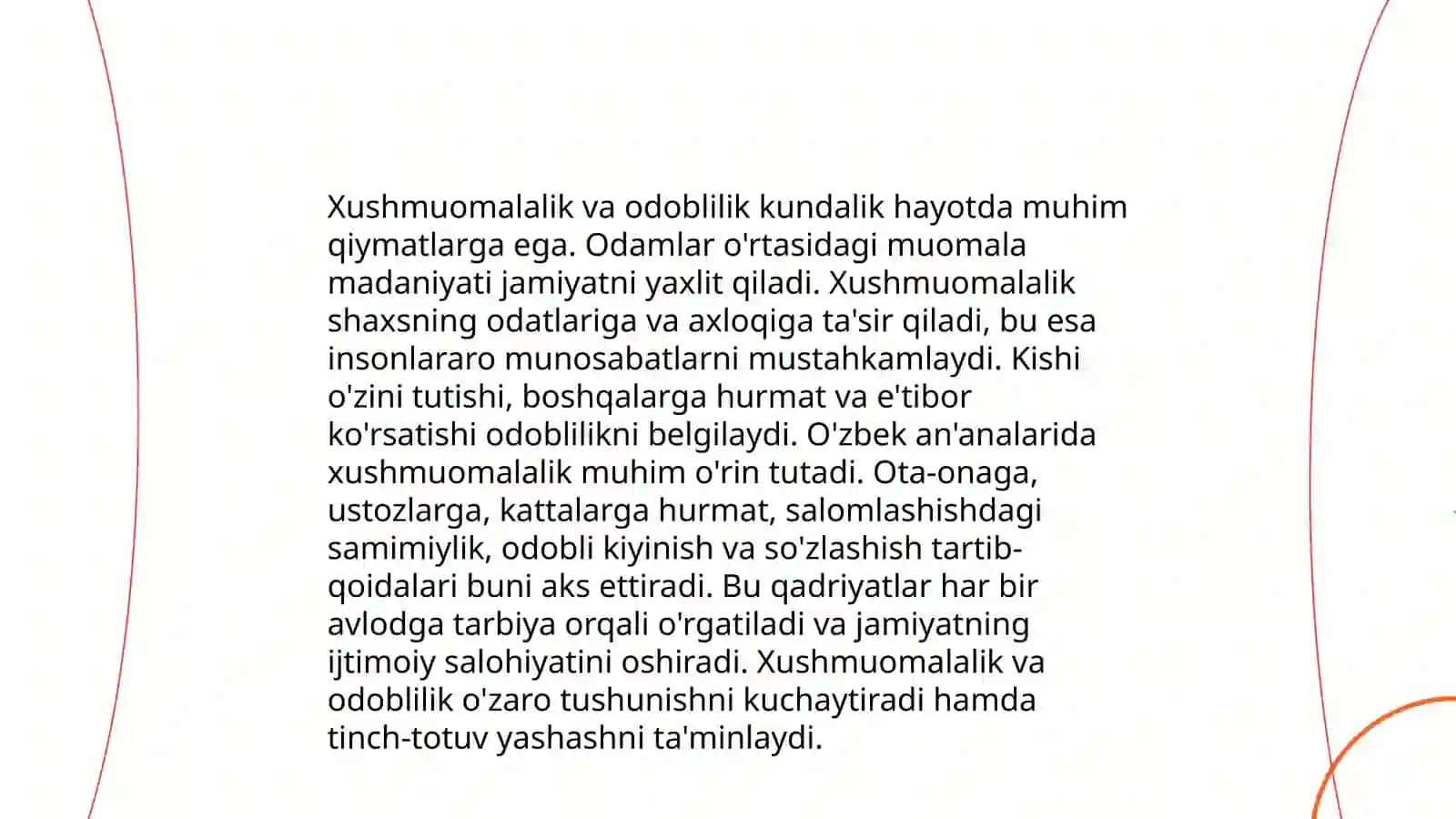 Davlat xizmatchisi faoliyatidagi etikaning asosiy me’yorlari 4
