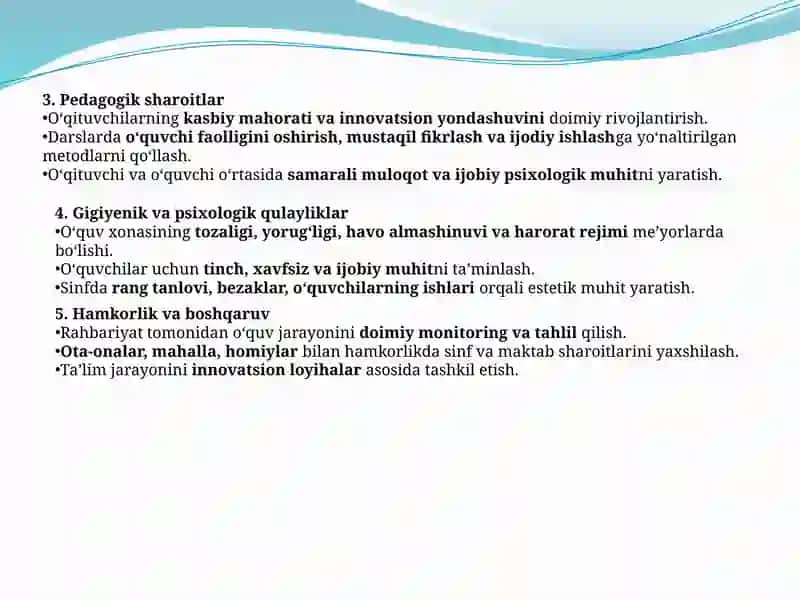 O‘quv xonalarini va maktab kutibxonasini moddiy texnik baza bilan ta’minlanishida O‘IBDO‘ning o‘rni.pptx 4