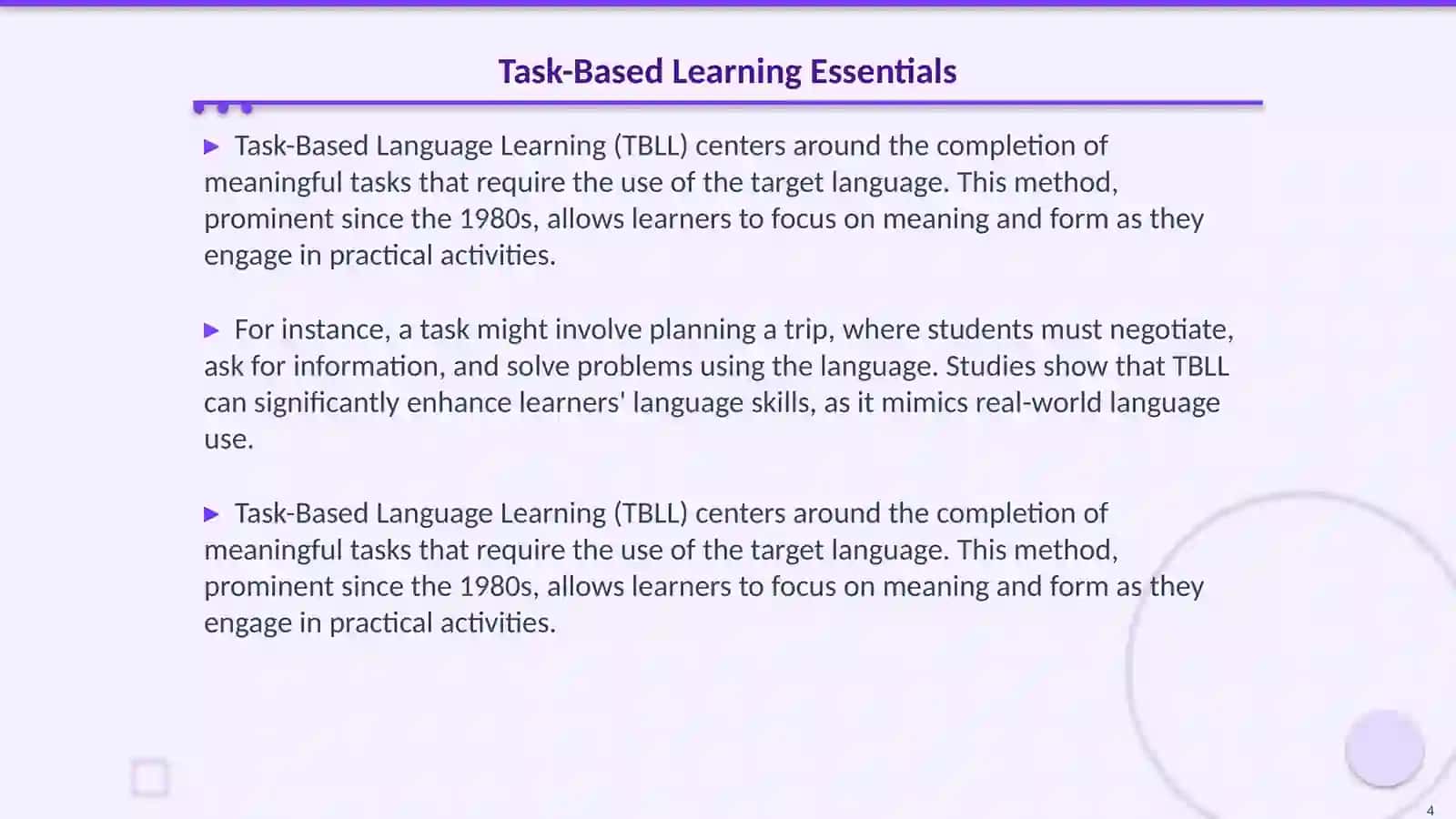 Metods of Foreign Language Teaching 4