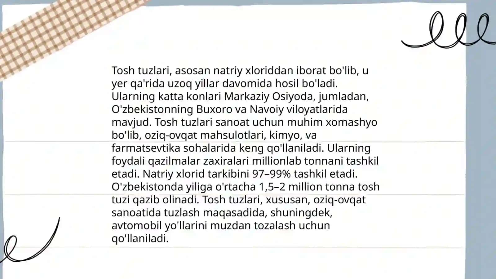 Noorganik moddalarining tabiiy manbalari 4