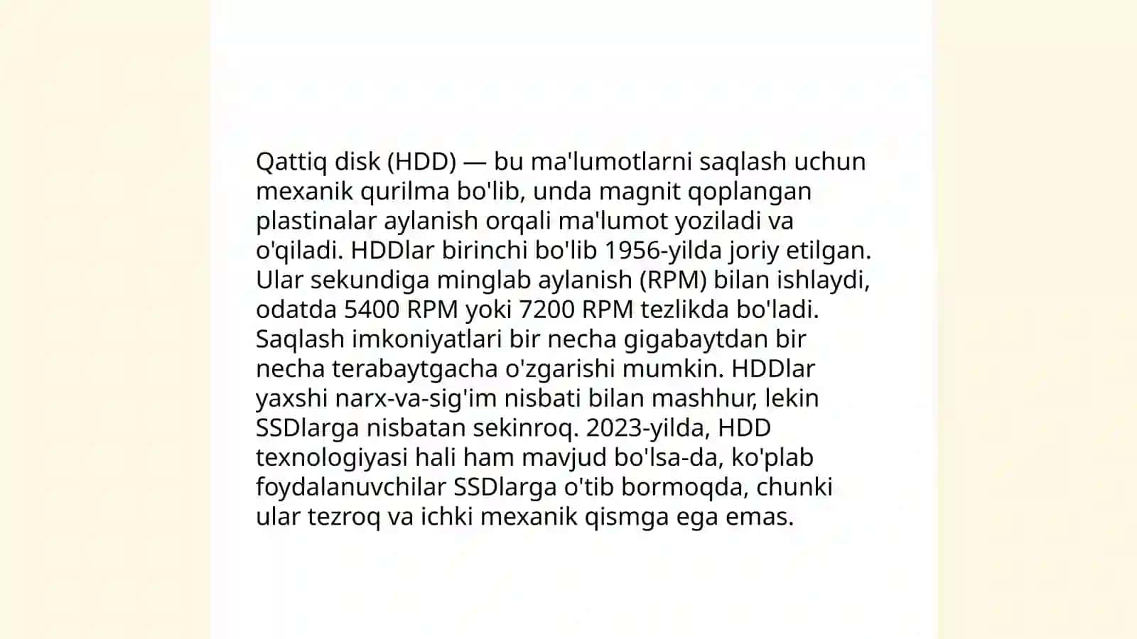 Kompyuterning tashqi xotirasi 4