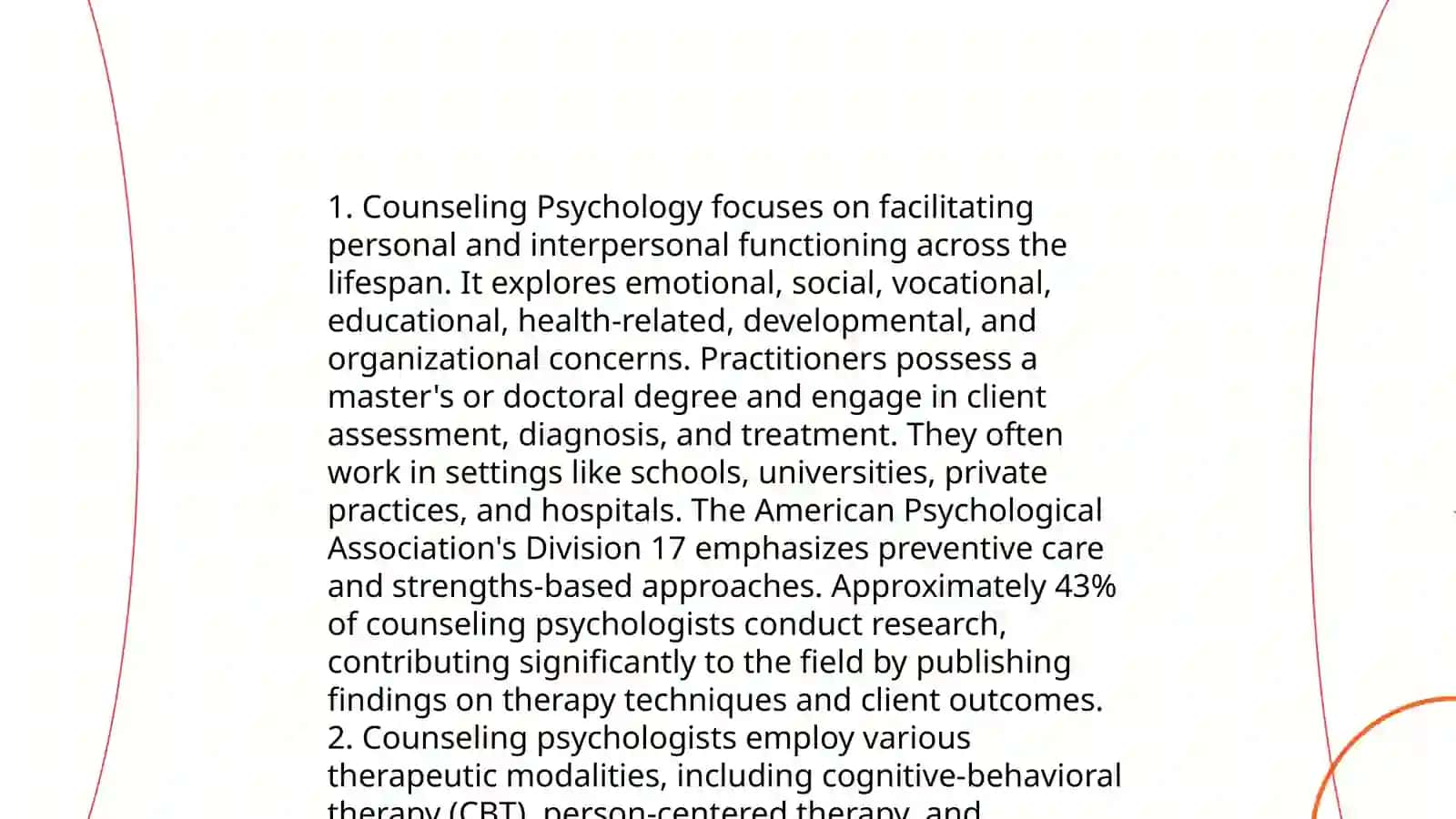 Clinical Psychology 4