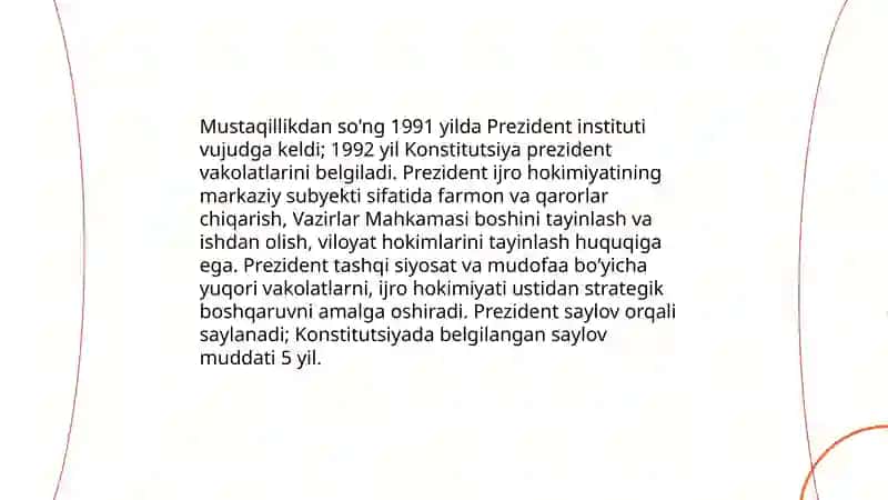 Konstitutsiyaviy islohotlar va davlat hokimiyati institutlarining yangilanishi 4