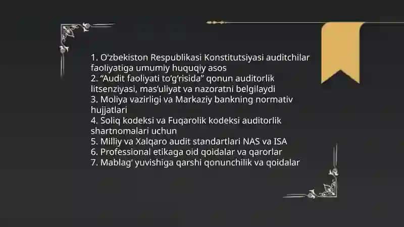 Xususiy kapital auditi 4