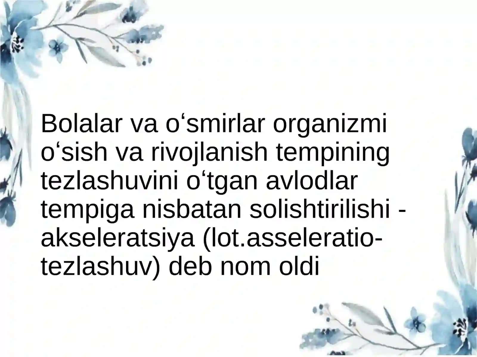 Akseleratsiya va uning nazariyasi 4