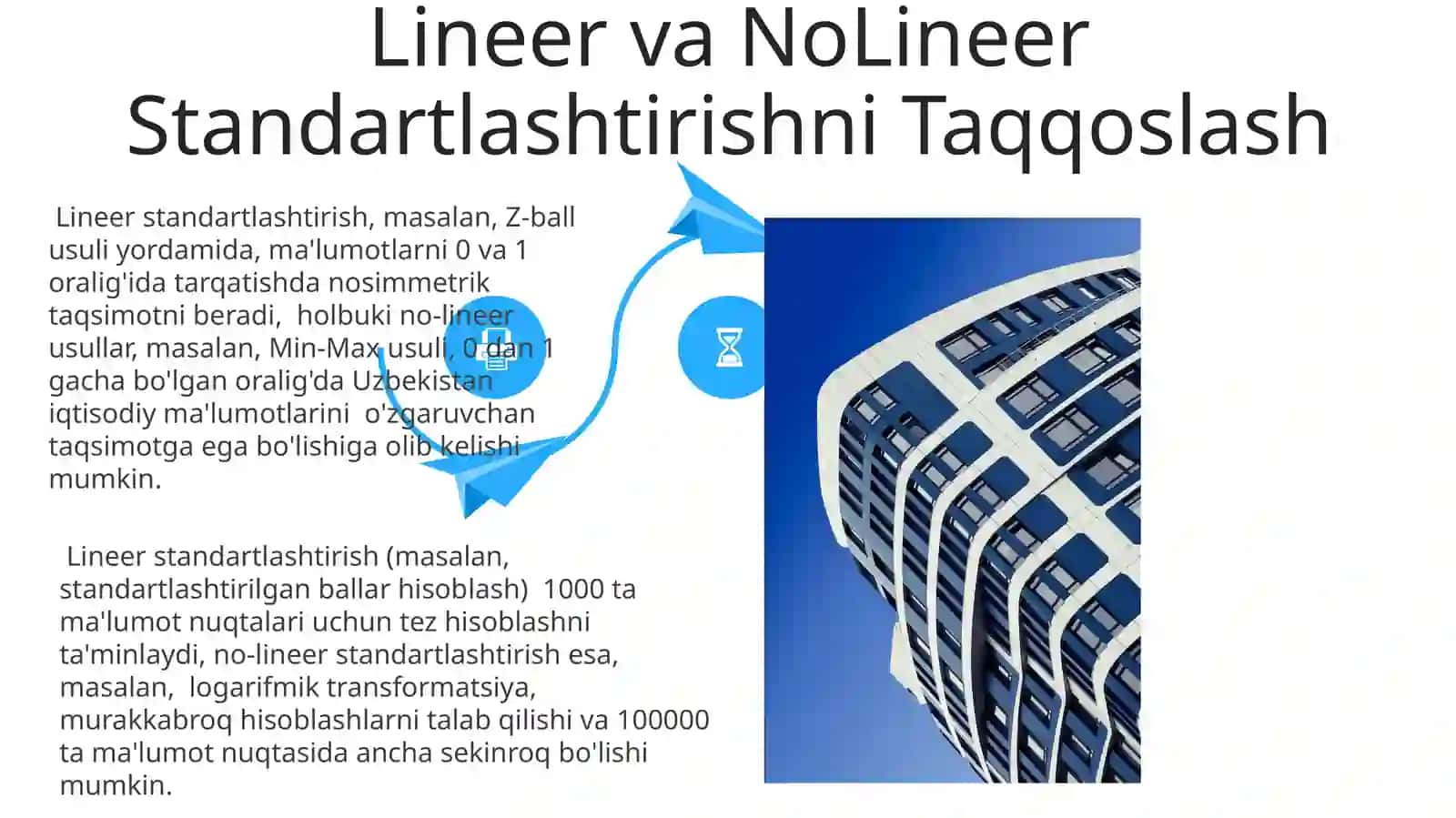 Lineer va Nolineer Standartizatsiya tushunchalari 4
