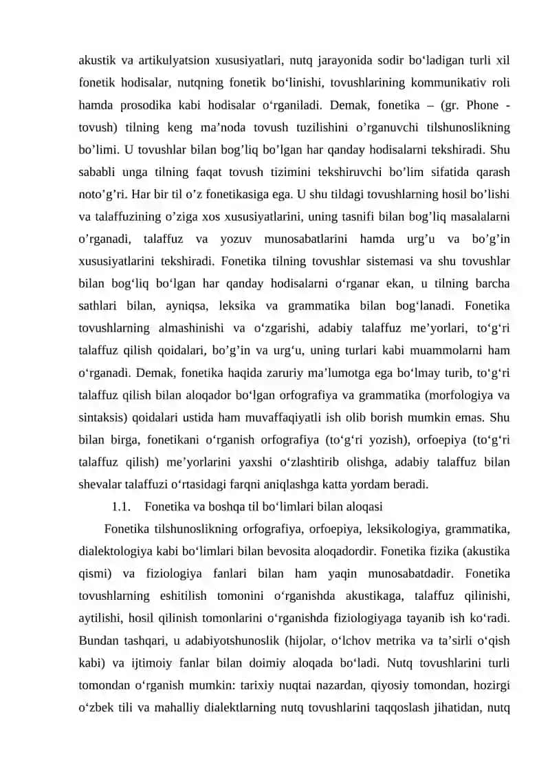 FONETIKA O'QITISH METODIKASI 4