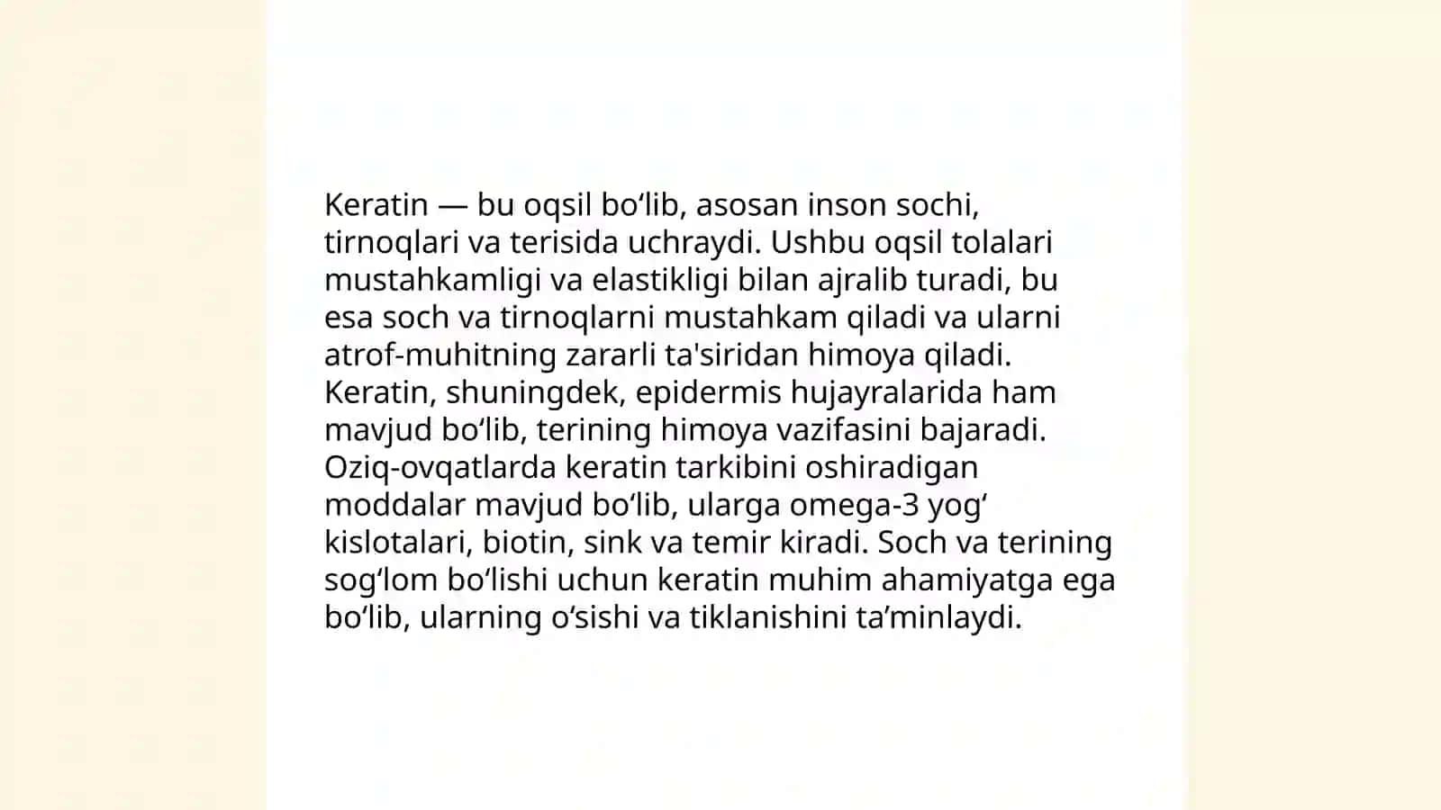 Keratin yondashuv asosida nazariy va ammaliy mashgulotlar uchun dedaktiv ishlamalar tayorlash 4