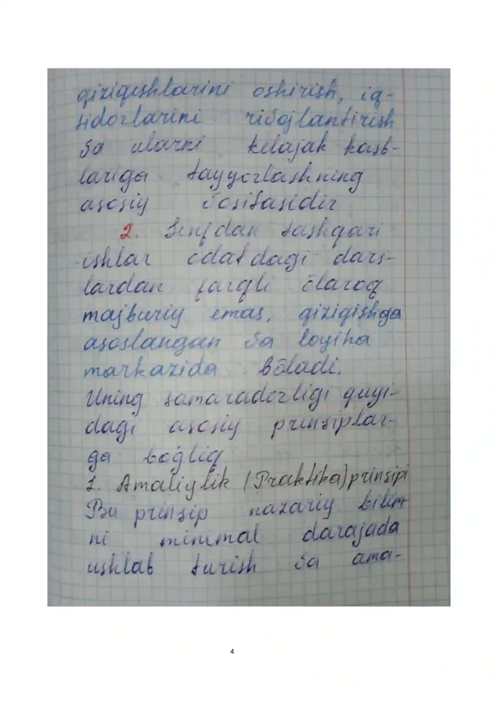 sinfdan tashqari informatikani o`qitish metodikasi 4