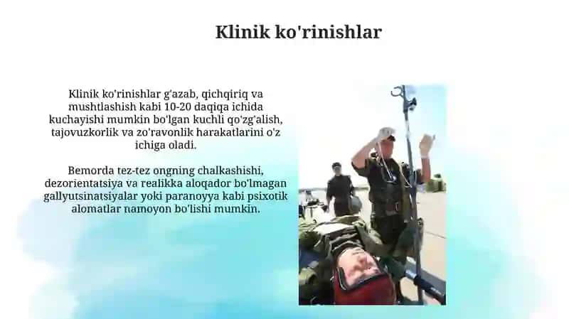O'tkir psixomotor qo'zg'alish 4