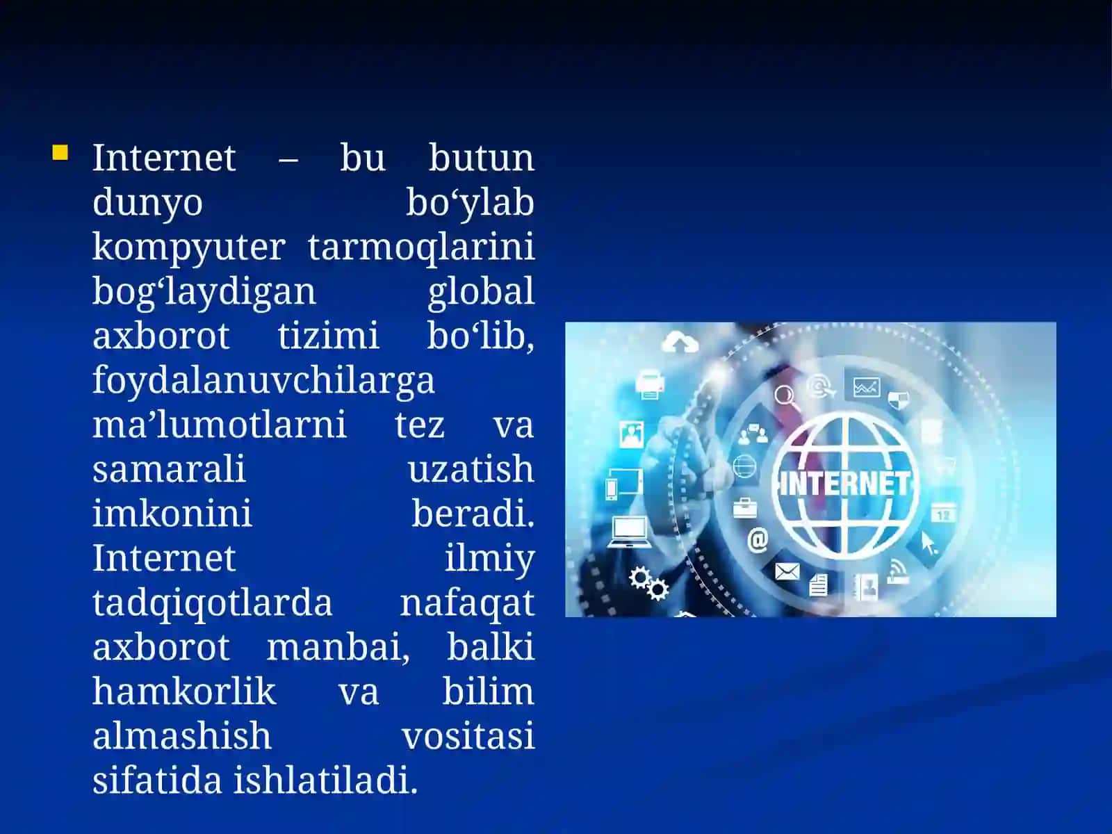 Mediasavodxonlik va axborot madaniyati fanidantayyorlagan taqdimot 4