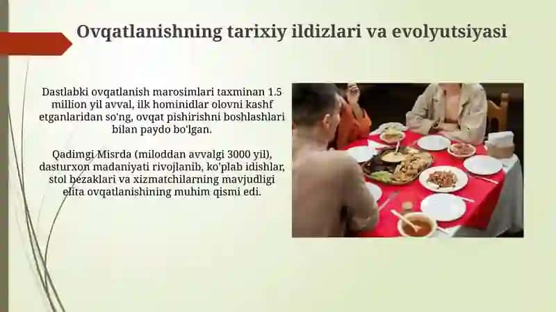 Oshxonaning ijtimoiy-madaniy hodisa sifatidagi ahamiyati 4