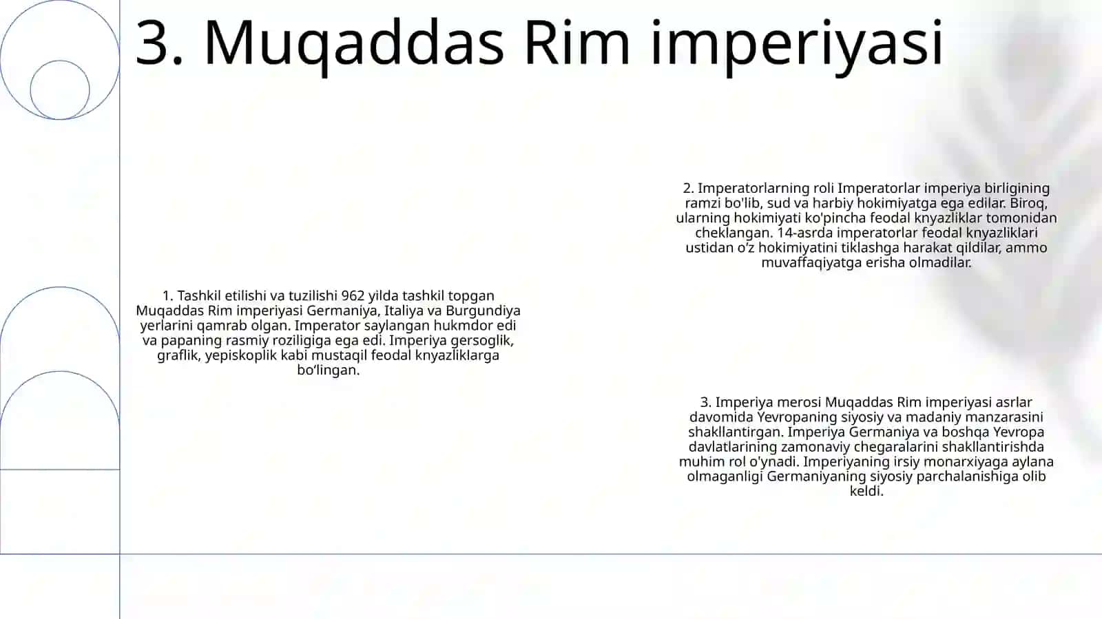 Xi-Xv Asrlarda Germaniya 4