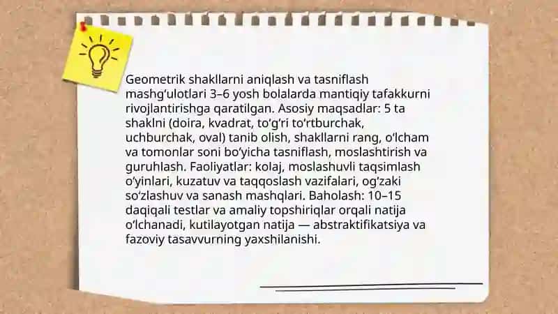 Tasviriy sanʼat mashgʻulotlarida maktabgacha yoshdagi bolalarning mantiqiy tafakkurni shakllantirish 4