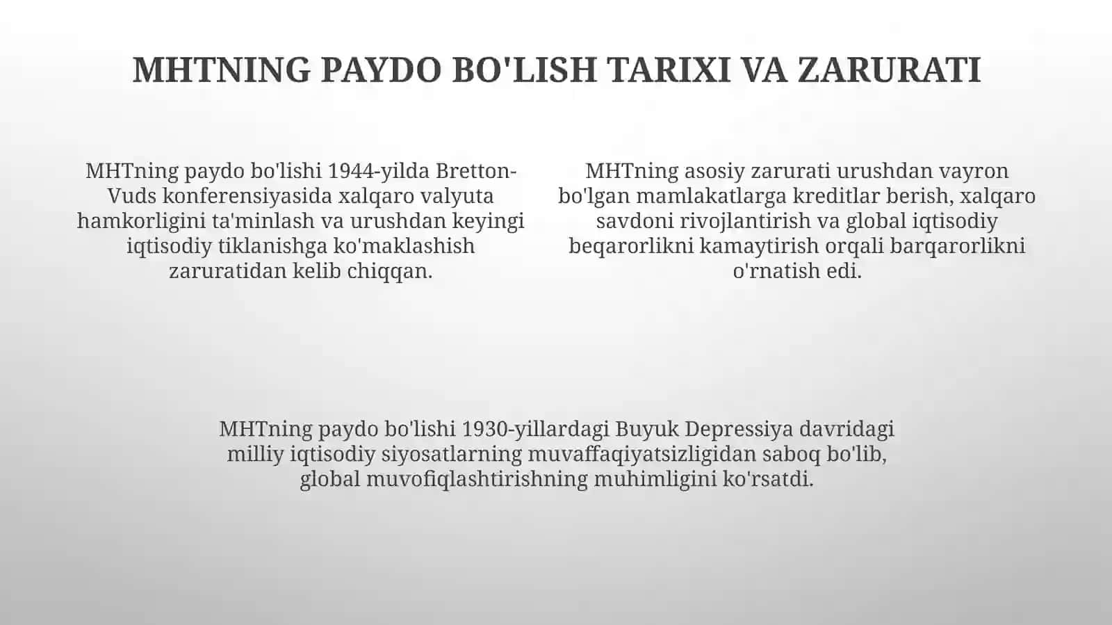 Milliy hisoblar tizimi (MHT) 4