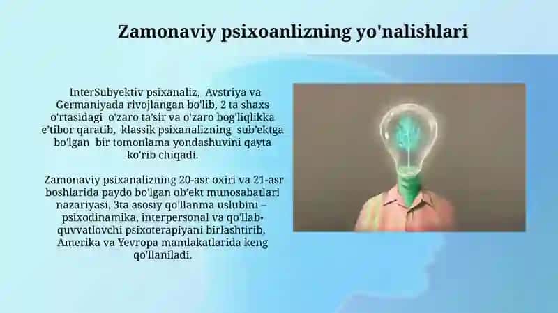 Psixoanalizning Subyekti, maqsadi va vazifasi 4