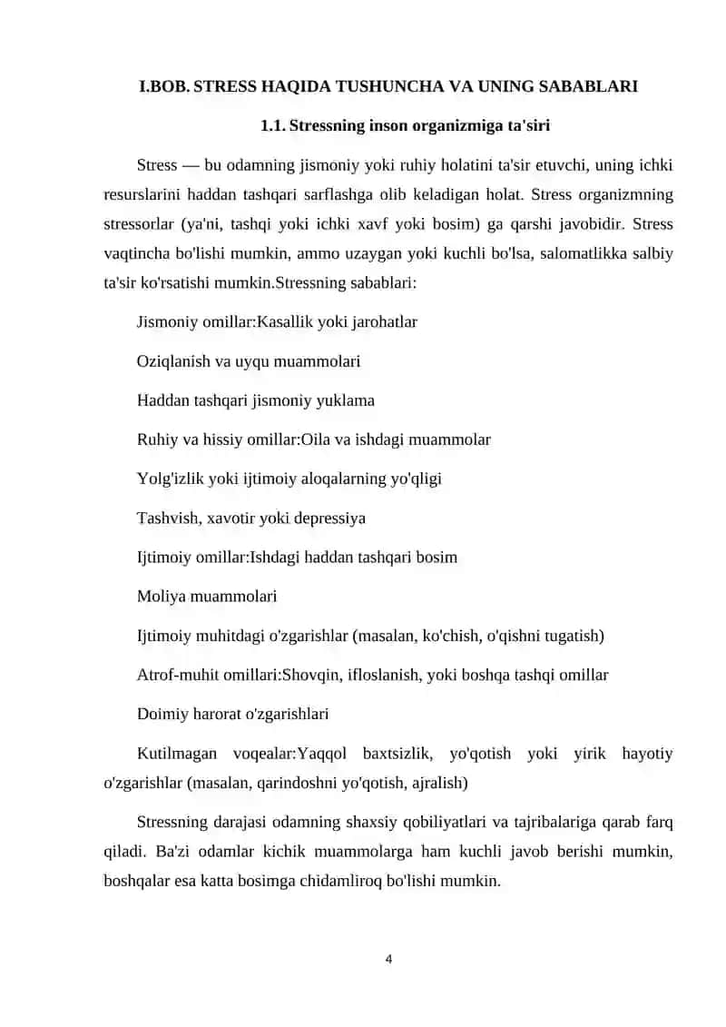 STRESS PROFILAKTIKASI VA UNI BARTARAF ETISH YO'LLARI 4