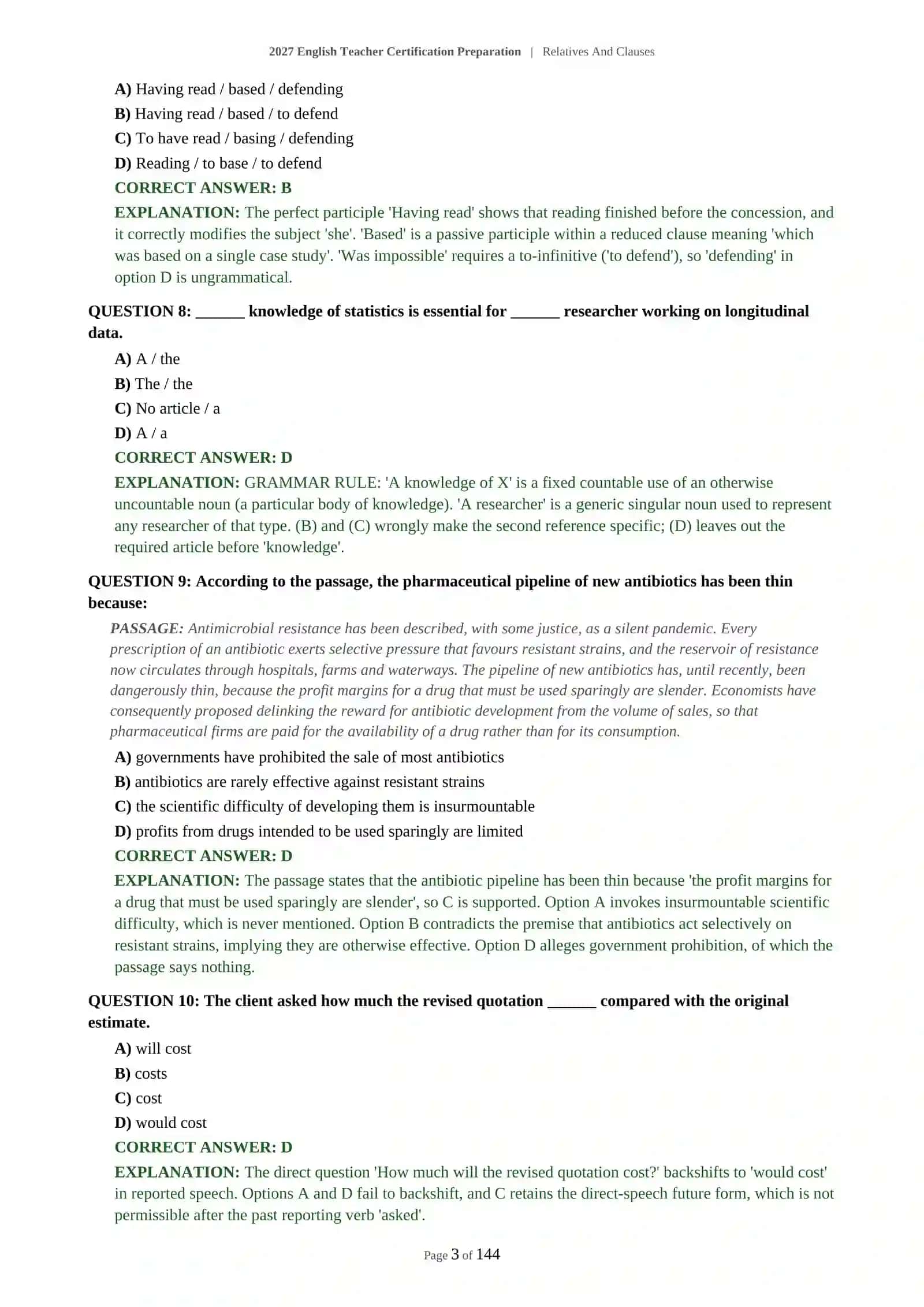 RELATIVES AND CLAUSES- 2027 ENGLISH TEACHER CERTIFICATION PREPARATION 4