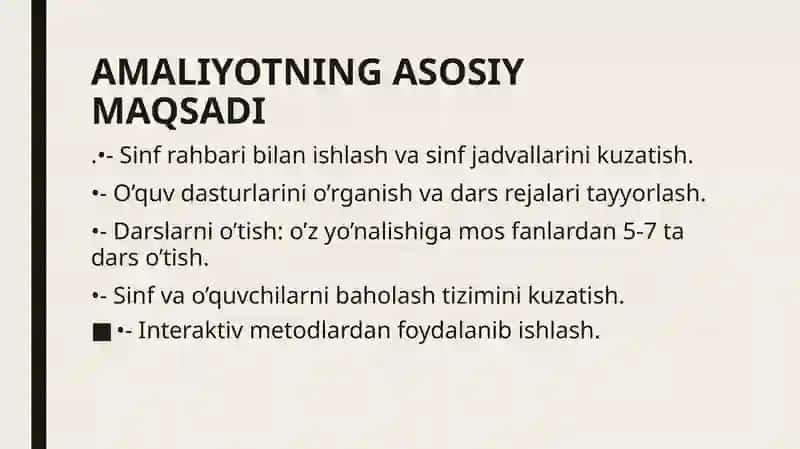 Qoʻqondavlat pedagogika instituti Xorijiy tillar fakulteti 4-bosqich talabasiQurbonaliyevaDurdonaxonningDangʻaratumani 39-sonli umumiyoʻrtataʼlimmaktabidagi amaliyotidan lavhalar 4