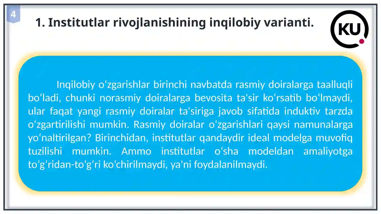 Institutlarni import qilish 4