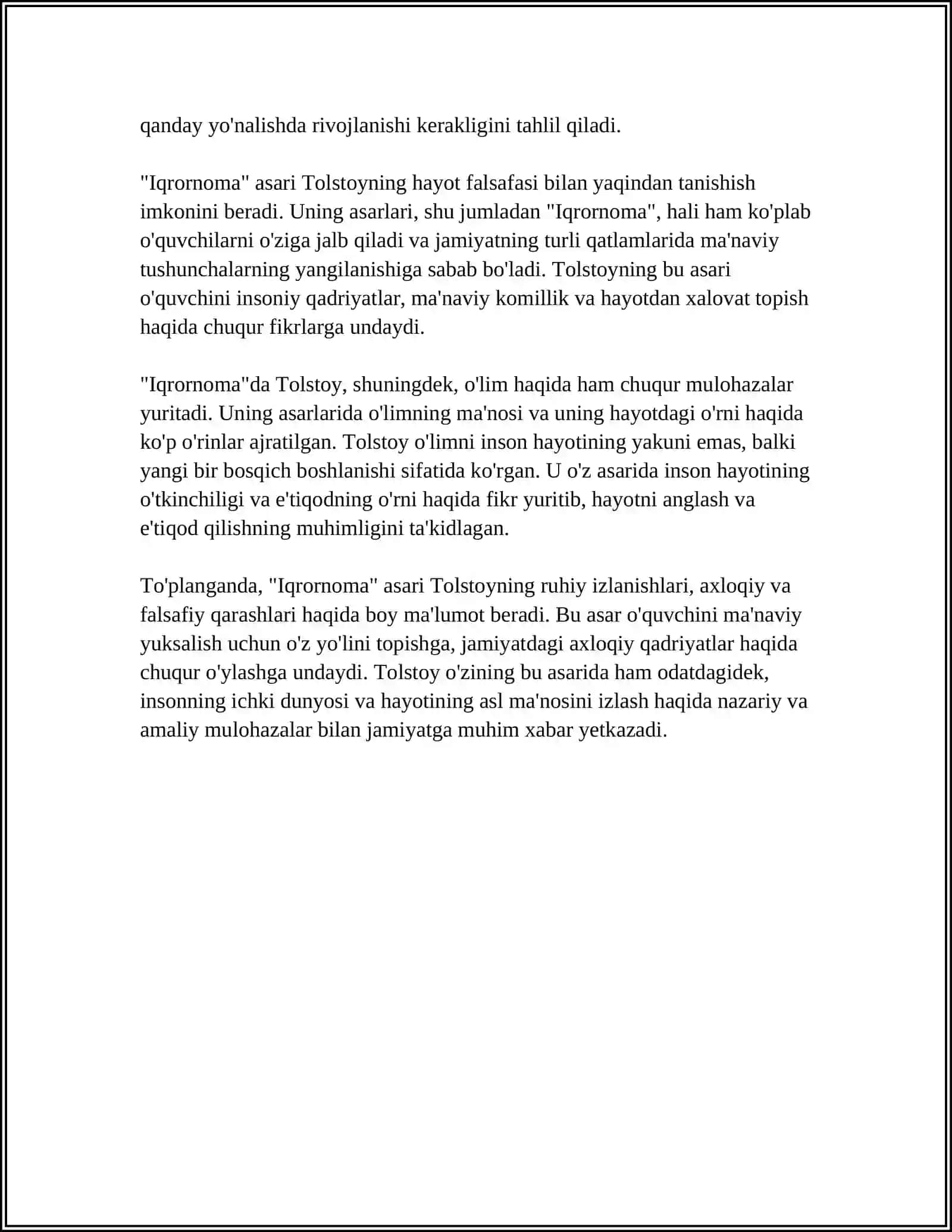 IQRORNOMA 4