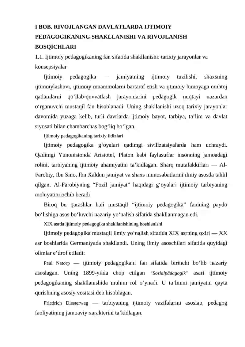 Rivojlangan davlatlarda ijtimoiy pedagogikaga oid ilmiy yondashuvlar 4