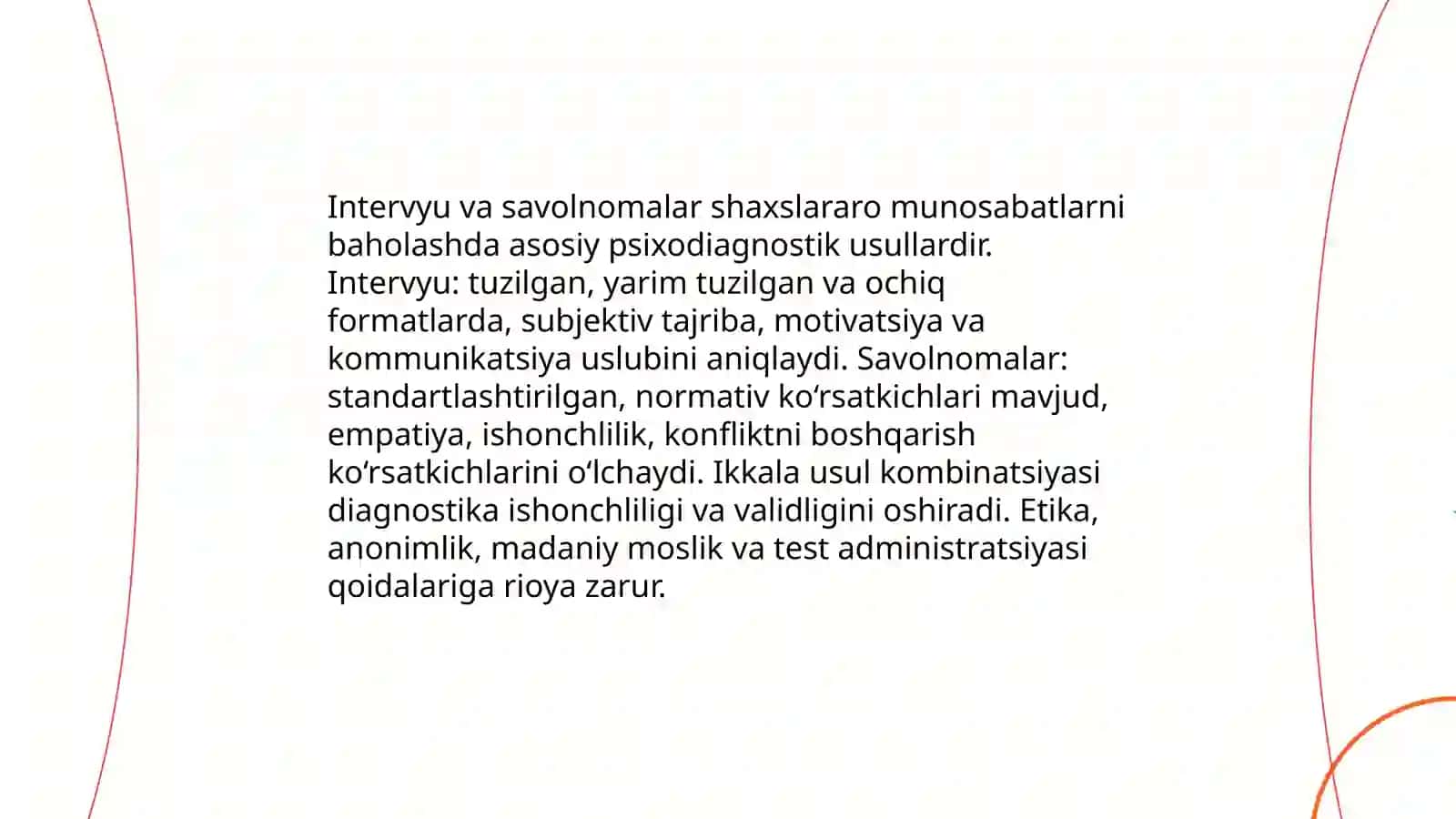 Shaxslararo munosabatlar psixodiagnostikasi 4