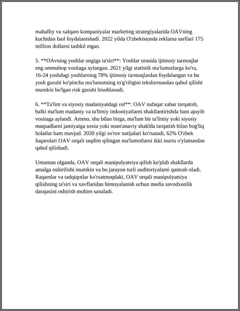 GURUHDA IJTIMOIY TA'SIR VA BOSHQALARNI MANIPULATSIYA QILISH 4