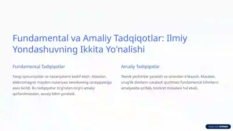 Kashfiyot – Texnik Masalalarni Yechishning Ilmiy Asosi Sifatida 4
