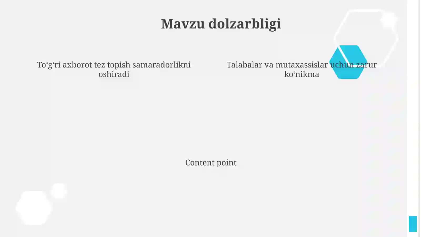 Internet va professianal bazalarda axborot qidirish texnologiyasi 4