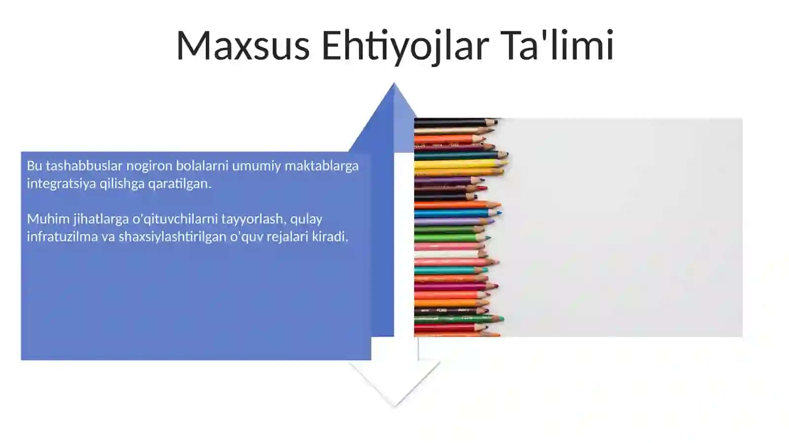 Inklyuziv taʼlim boʻyicha Oʻzbekistonda olib borilayotgan faoliyat 4