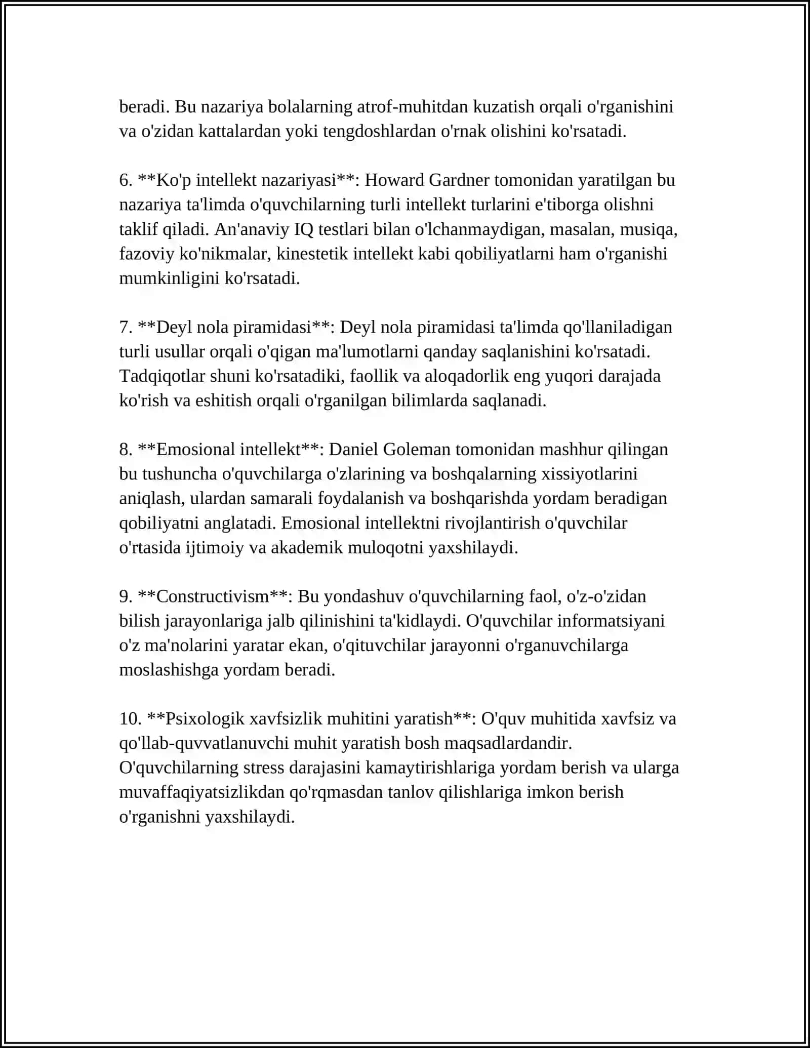 TA’LIM TARBIYANING PSIXOLOGIK ASOSLARI 4