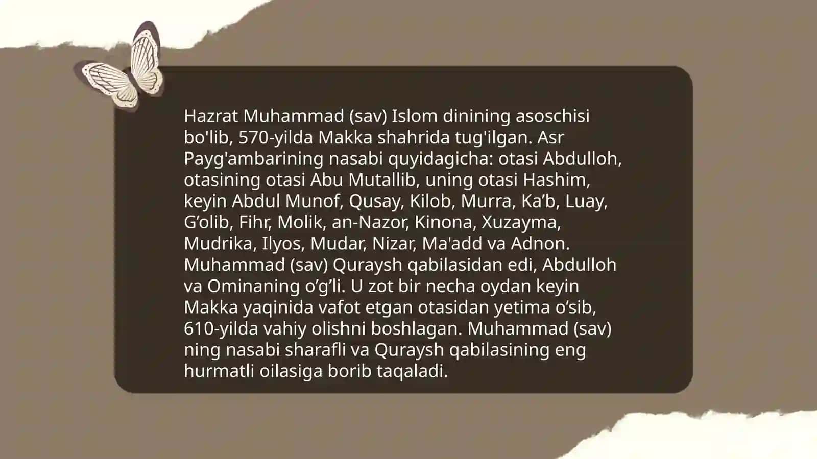 Muhammad (s.a.v.)hayoti va faoliyati 4