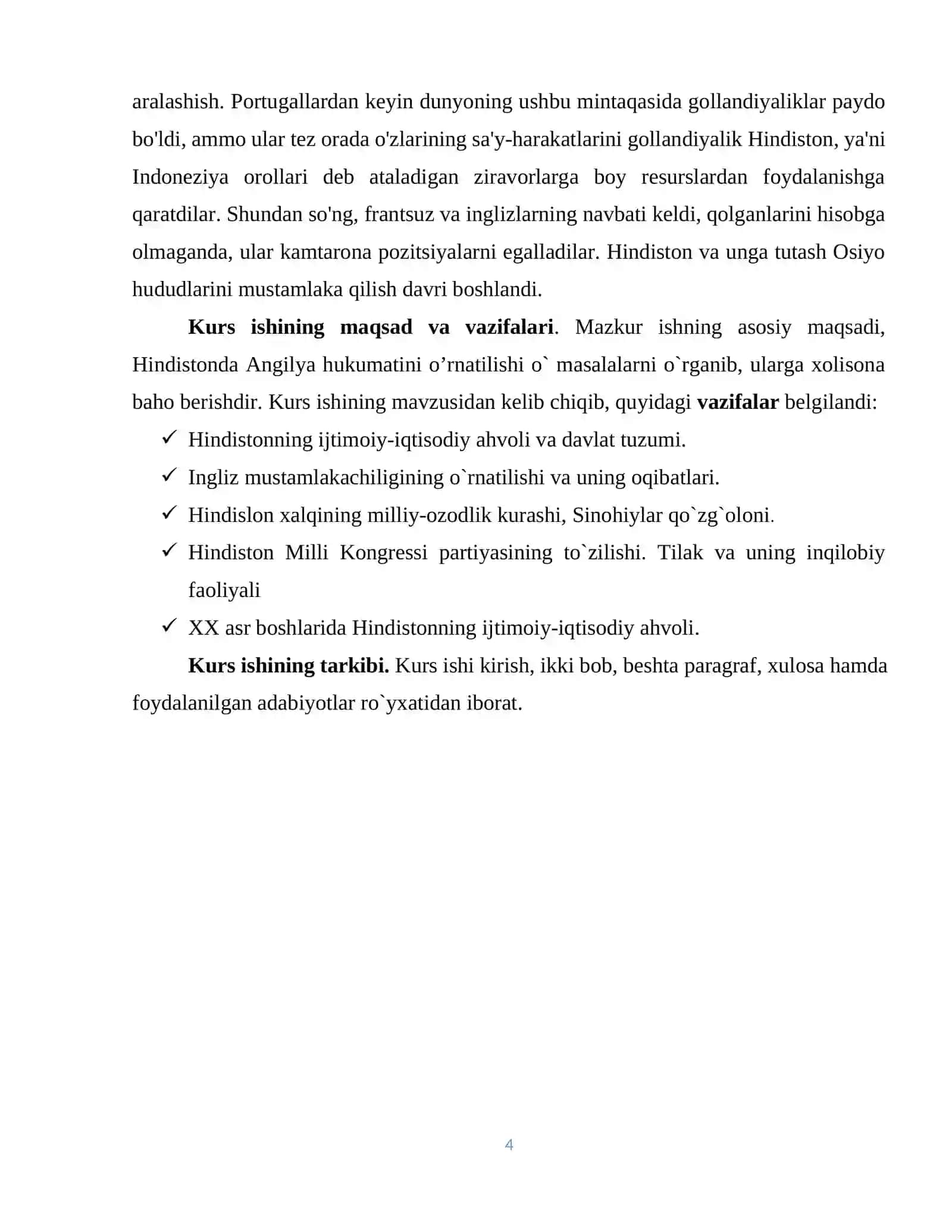 Hindistonda Angliya hukmronligining o’rnatilishi 4