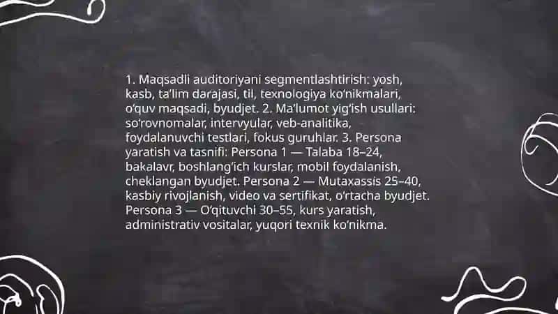 Onlinr ta'lim platformasi yaratish 4
