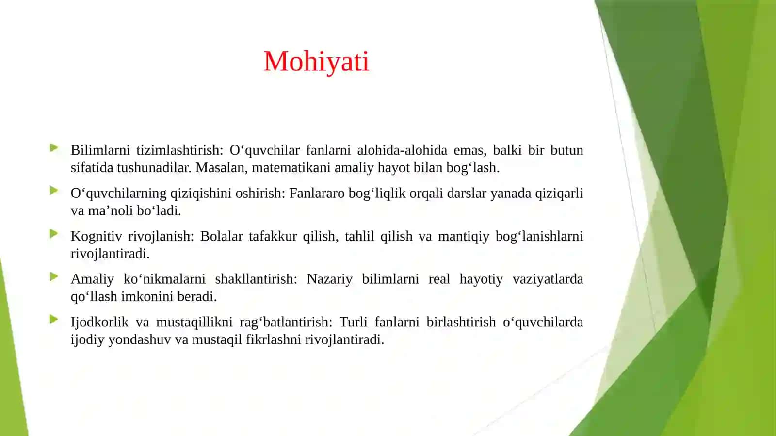Boshlangʻich sinfda integratsiyalashgan taʼlimning mohiyati 4